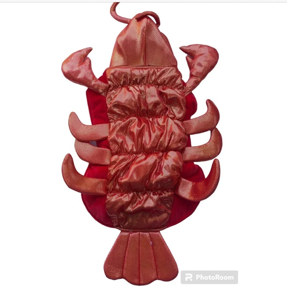 NWT Lobster Halloween Dog Costume L